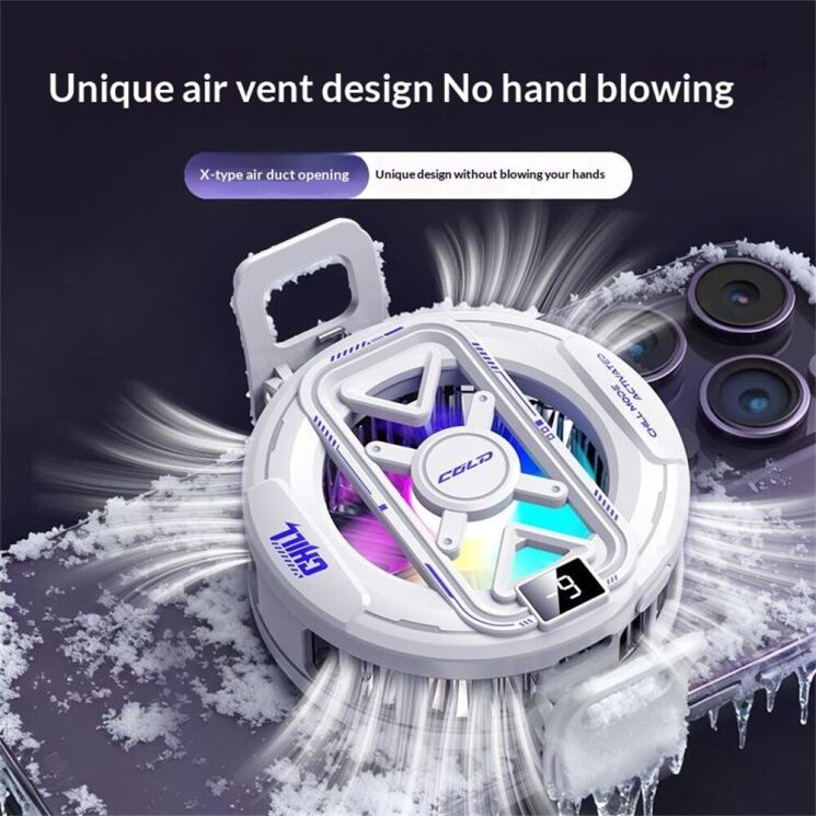 Кулер-вентилятор для смартфона Reframe K51 Magnetic Cooler XFlow - Black: фото 4 из 7