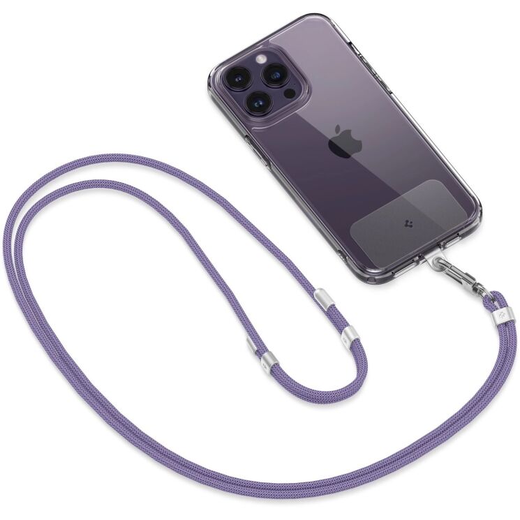 Набор ремешков Spigen (SGP) Universal Strap Set Crossbody & Wrist (AFA08363) - Deep Purple: фото 9 из 17