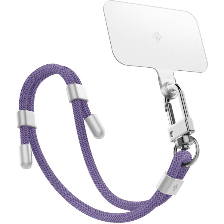 Набор ремешков Spigen (SGP) Universal Strap Set Crossbody & Wrist (AFA08363) - Deep Purple: фото 6 из 17