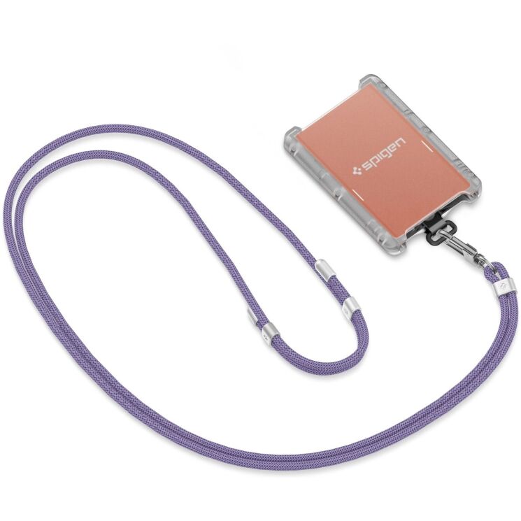 Набор ремешков Spigen (SGP) Universal Strap Set Crossbody & Wrist (AFA08363) - Deep Purple: фото 10 из 17