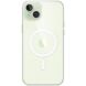 Оригинальный чехол Clear Case with MagSafe для Apple iPhone 15 Plus (MT213) - Transparent (339758T). Фото 4 из 5