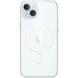 Оригинальный чехол Clear Case with MagSafe для Apple iPhone 15 Plus (MT213) - Transparent (339758T). Фото 1 из 5