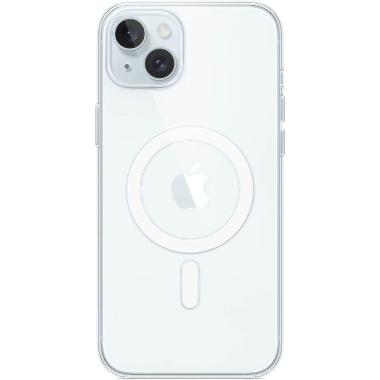 Оригинальный чехол Clear Case with MagSafe для Apple iPhone 15 Plus (MT213) - Transparent: фото 1 из 5