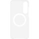 Оригинальный магнитный чехол Clear Magnet для Samsung Galaxy S26 FE (EF-CS741CTEGWW) - Transparency (412767T). Фото 5 из 6