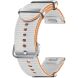 Оригінальний ремінець Athleisure Band (M/L) для Samsung Galaxy Watch 4 / 4 Classic / 5 / 5 Pro / 6 / 6 Classic / 7 / FE (ET-SOL31LSEGEU) - SILVER (358109S). Фото 1 з 3