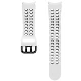 Оригинальный ремешок Extreme Sport Band (Size M/L) для Samsung Galaxy Watch 4 / 4 Classic / 5 / 5 Pro / 6 / 6 Classic / 7 / FE (ET-SXR87LWEGRU) Техническая упаковка - White: фото 1 из 3