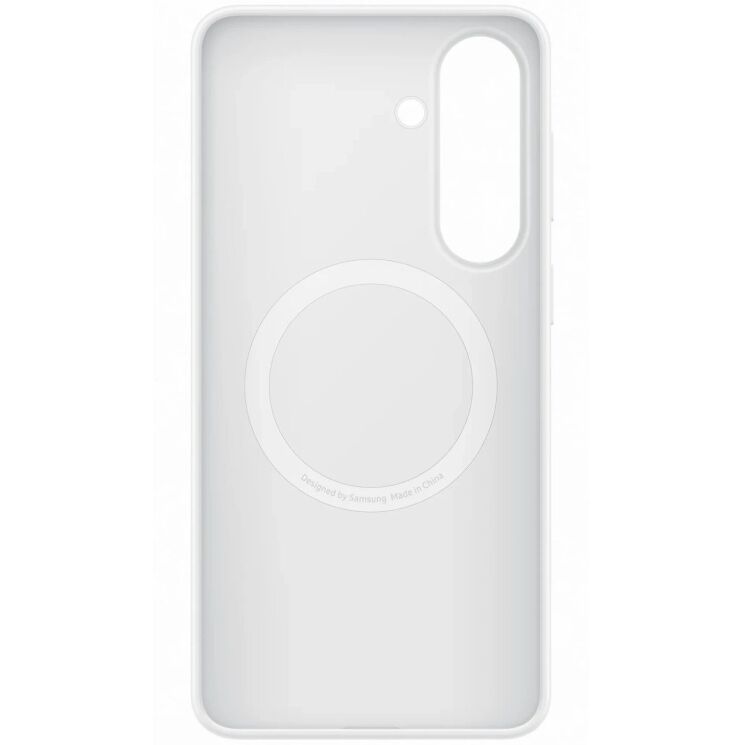 Оригинальный силиконовый чехол Silicone Magnet для Samsung Galaxy S26 Plus (S947) EF-ES947CWEGWW - White: фото 5 из 5
