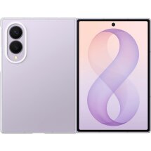 Оригинальный защитный чехол Clear Case (FF) для Samsung Galaxy Fold 8 (EF-QF971CTEGUA) - Transparency: фото 1 из 5