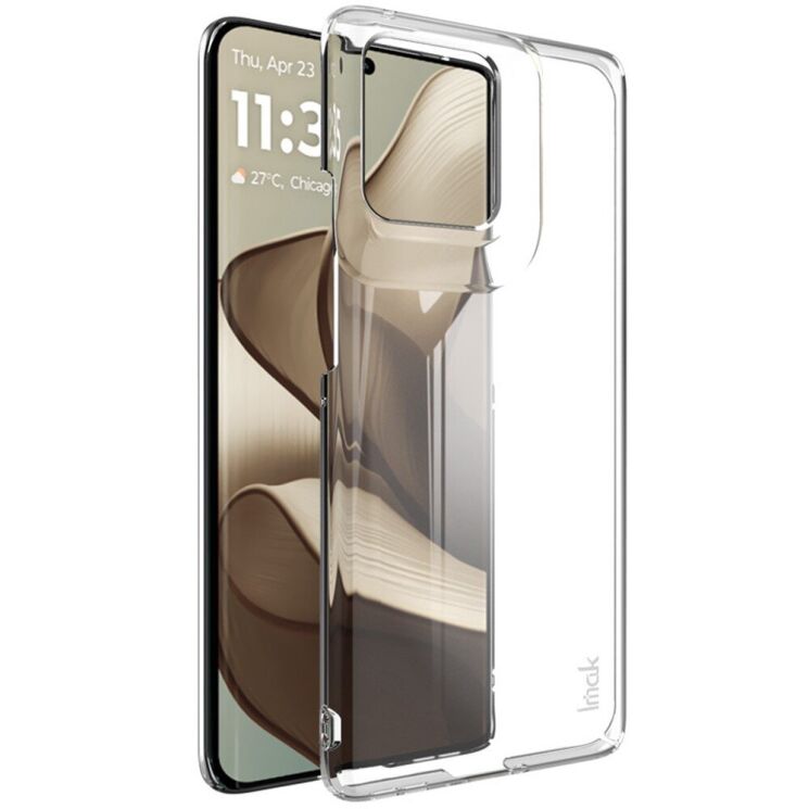 Пластиковый чехол IMAK Crystal II Pro для Motorola Edge 50 - Transparent: фото 1 из 9