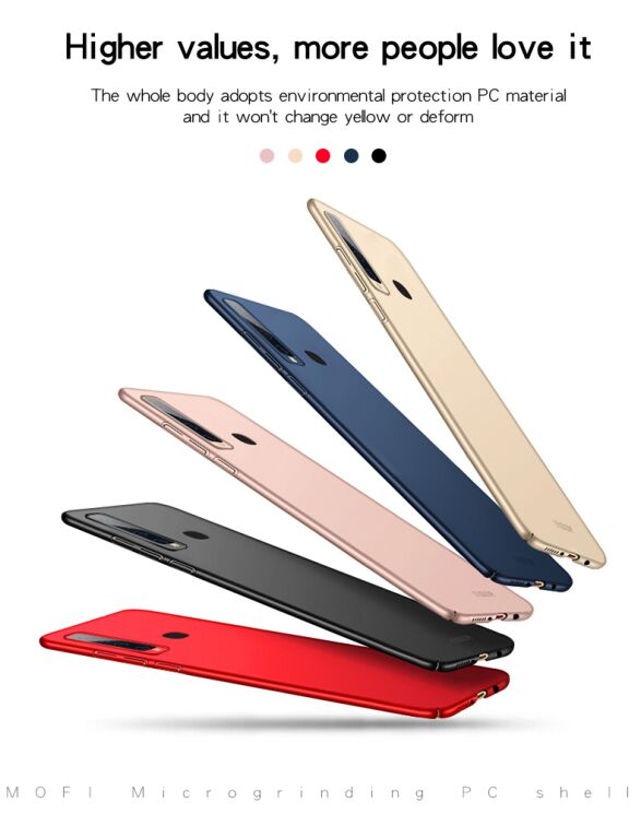 Пластиковий чохол MOFI Slim Shield для Samsung Galaxy A9 2018 (A920) - Black: фото 3 з 9