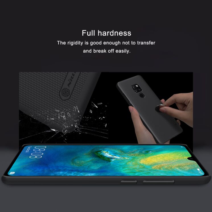 Пластиковый чехол NILLKIN Frosted Shield для Huawei Mate 20 - Red: фото 6 из 12