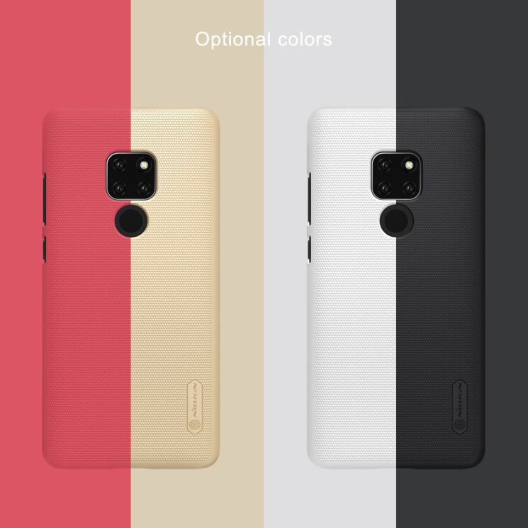 Пластиковый чехол NILLKIN Frosted Shield для Huawei Mate 20 - Red: фото 12 из 12