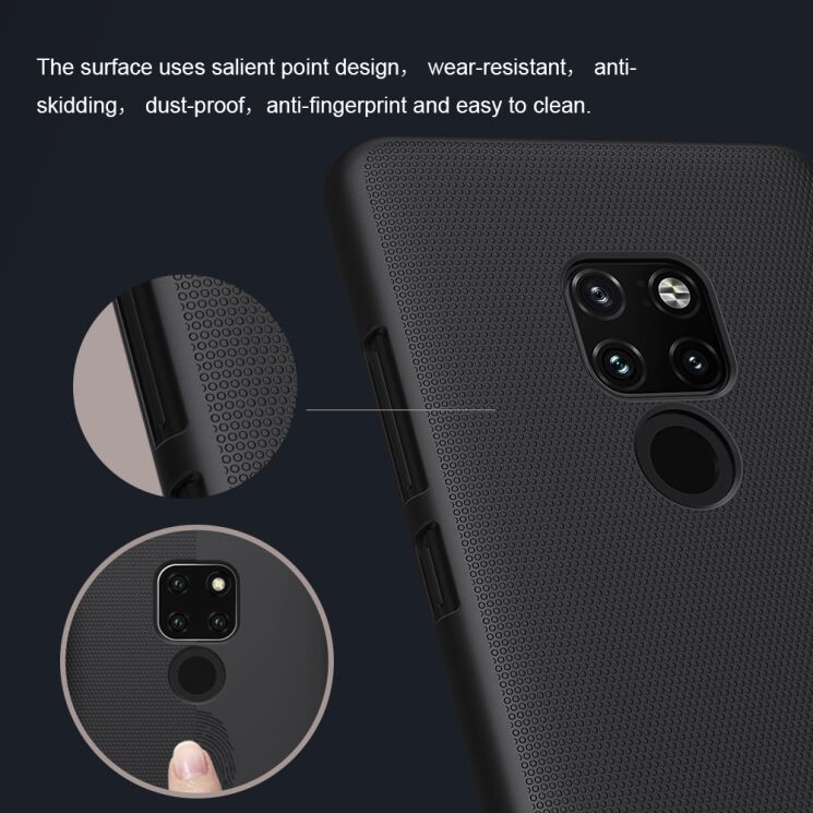 Пластиковый чехол NILLKIN Frosted Shield для Huawei Mate 20 - Red: фото 8 из 12