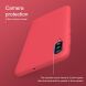 Пластиковый чехол NILLKIN Frosted Shield для Samsung Galaxy A70 (A705) - Red (227128R). Фото 13 из 15