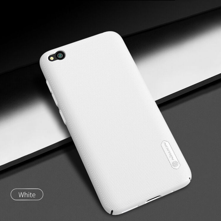 Пластиковый чехол NILLKIN Frosted Shield для Xiaomi Redmi Go - White: фото 4 из 17