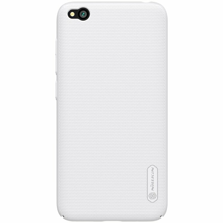 Пластиковый чехол NILLKIN Frosted Shield для Xiaomi Redmi Go - White: фото 1 из 17