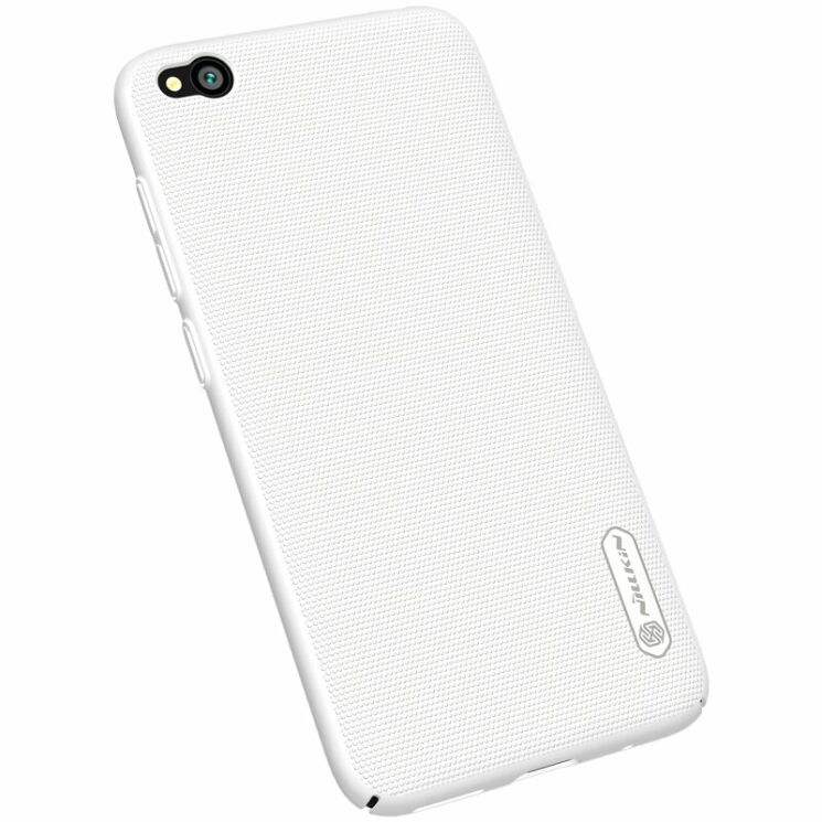 Пластиковый чехол NILLKIN Frosted Shield для Xiaomi Redmi Go - White: фото 2 из 17