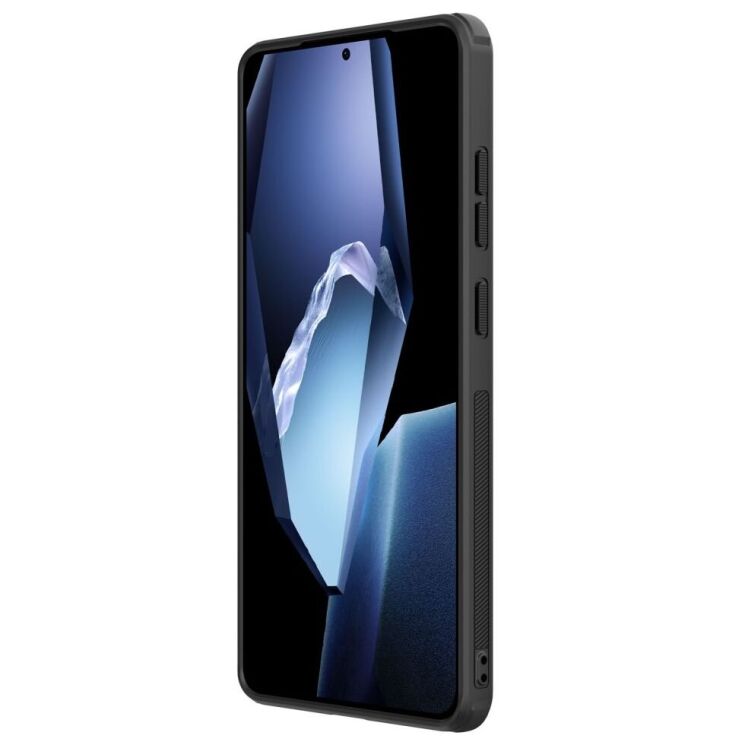 Пластиковый чехол NILLKIN Frosted Shield Pro для OnePlus 13R / Ace 5 / Ace 5 Pro - Black: фото 5 из 19