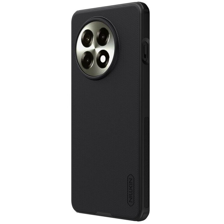 Пластиковый чехол NILLKIN Frosted Shield Pro для OnePlus 13R / Ace 5 / Ace 5 Pro - Black: фото 2 из 19
