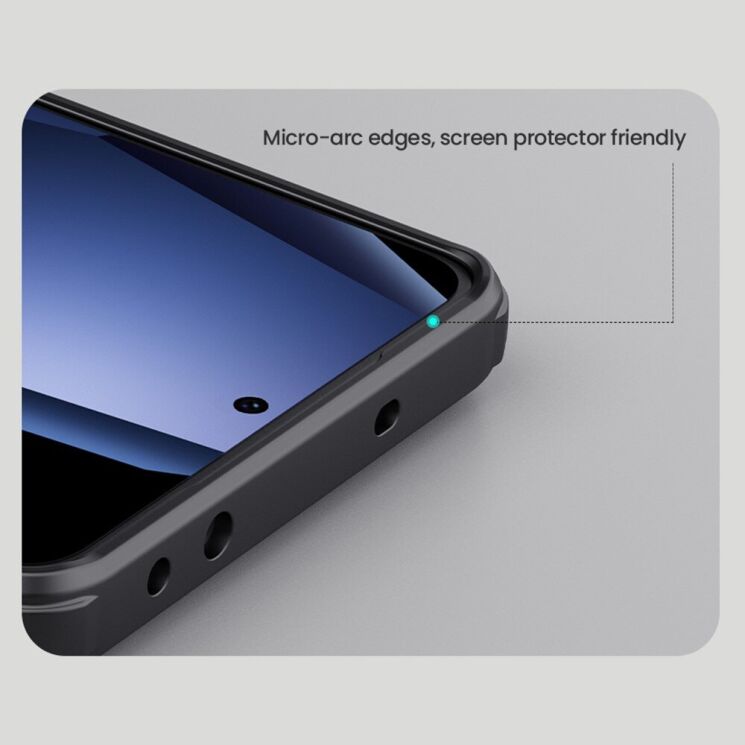 Пластиковый чехол NILLKIN Frosted Shield Pro для OnePlus 13R / Ace 5 / Ace 5 Pro - Green: фото 16 из 19