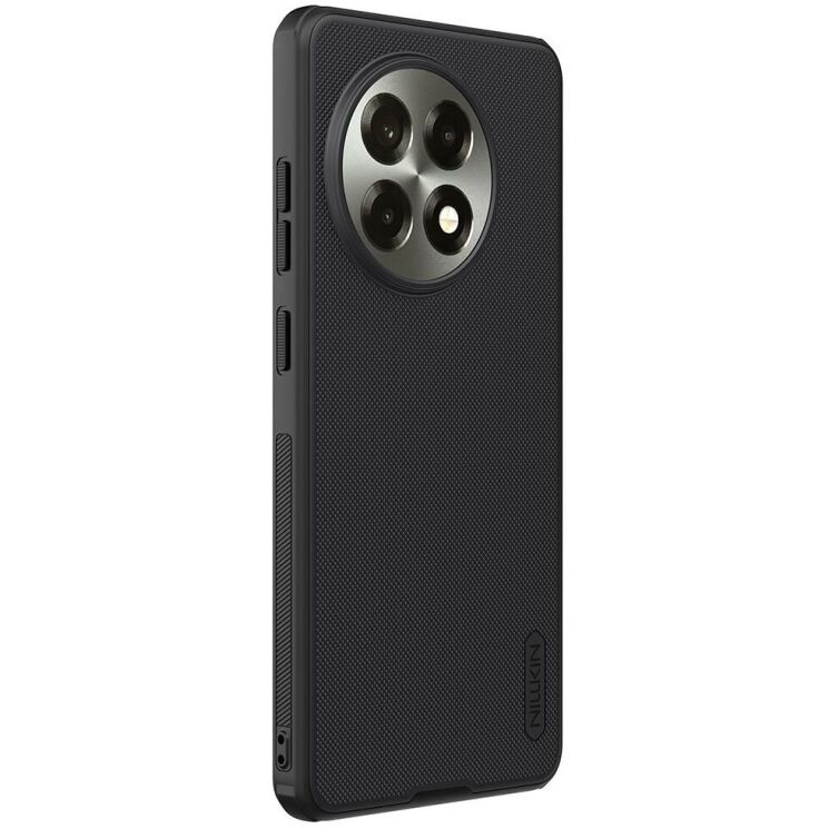 Пластиковый чехол NILLKIN Frosted Shield Pro для OnePlus 13R / Ace 5 / Ace 5 Pro - Black: фото 3 из 19