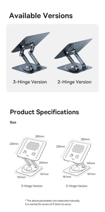 Підставка для ноутбуку Baseus UltraStable Pro (B10059900811-01) - Space Grey: фото 18 з 19