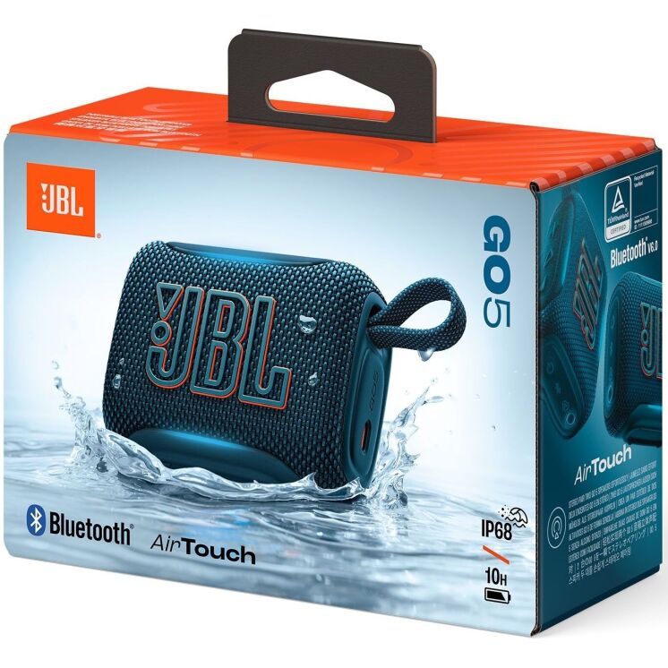Портативная акустика JBL Go 5 (JBLGO5BLU) - Blue: фото 8 из 8