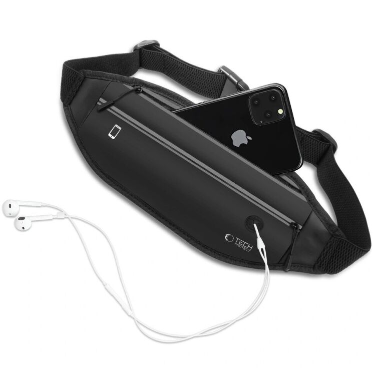 Поясная сумка Tech-Protect M7 Universal Sport - Black: фото 2 из 11