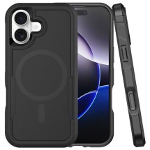 Противоударный чехол Reframe Hybrid MagSafe для iPhone 17 - Black: фото 1 из 6