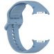 Ремінець ArmorStandart Soft Silicone (S/M) для Samsung Galaxy Watch 8 (40/44mm) / 8 Classic - Light Blue (384176LL). Фото 4 з 6