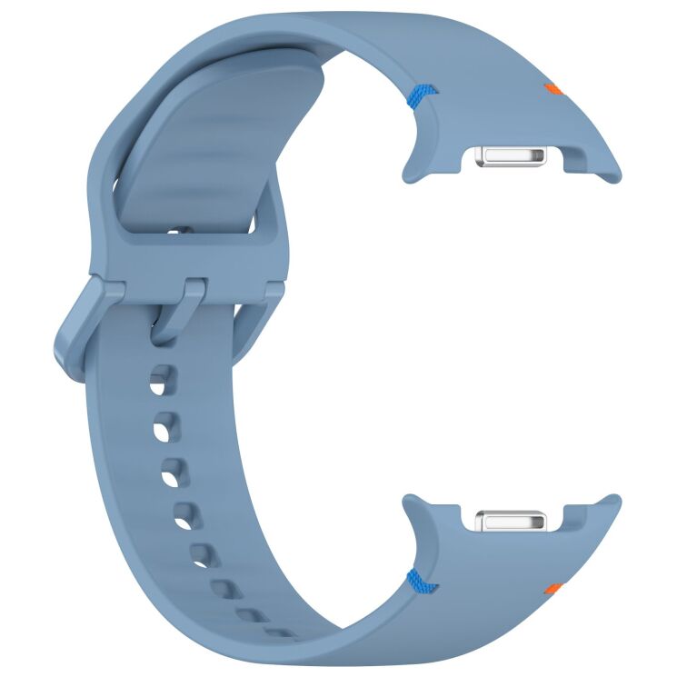 Ремінець ArmorStandart Soft Silicone (S/M) для Samsung Galaxy Watch 8 (40/44mm) / 8 Classic - Light Blue: фото 4 з 6
