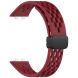 Ремешок Deexe Astra Strap для Huawei Band 11 Pro / Band 11 - Wine Red (410602WR). Фото 3 из 6