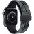 Ремешок Deexe Camo Silicone для Apple Watch 46 / 45 / 44 / SE 44 / 42 (Series 1-3) / Ultra / Ultra 2 - Black: фото 1 из 7