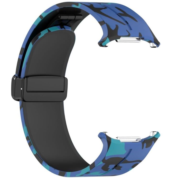 Ремешок Deexe Camouflage Pattern для Samsung Galaxy Watch Ultra (47mm) - Blue: фото 3 из 6