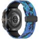Ремешок Deexe Camouflage Pattern для Samsung Galaxy Watch Ultra (47mm) - Blue (358030L). Фото 1 из 6