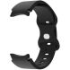 Ремінець Deexe Color Strap для годинників з шириною кріплення 20мм - Black (895430B). Фото 2 з 4