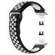 Ремешок Deexe Dot Color для Huawei Watch Fit - Black / White (258712BW). Фото 3 из 6