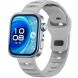 Ремінець Deexe Dot Texture для Huawei Watch Fit 3 / Fit 4 / Fit 4 Pro - Grey (357127H). Фото 2 з 5