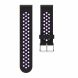 Ремешок Deexe Dual Color для Samsung Galaxy Watch 46mm / Watch 3 45mm / Gear S3 - Black / Purple (115816BV). Фото 3 из 5