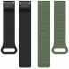 Ремешок Deexe Flexible Fit для часов Garmin c креплением Quick Fit 26mm - White / Mist Blue (369100WL). Фото 5 из 8