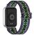 Ремешок Deexe Knitted Strap для Xiaomi Redmi Watch 4 / 5 / Mi Smart Band 8 Pro / Band 9 Pro - Green / Purple: фото 1 из 9