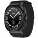 Ремешок Deexe Magic Tape для Samsung Galaxy Watch Ultra (47mm) - Black (358006B). Фото 3 из 4