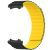 Ремешок Deexe Magnetic Band для Xiaomi Amazfit T-ReX 3 - Black / Yellow: фото 1 из 3