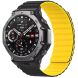 Ремінець Deexe Magnetic Band для Xiaomi Amazfit T-ReX 3 - Black / Yellow (382701BY). Фото 3 з 3