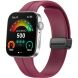 Ремешок Deexe Magnetic Braselet для Huawei Watch Fit 3 - Wine Red (357108WR). Фото 2 из 5