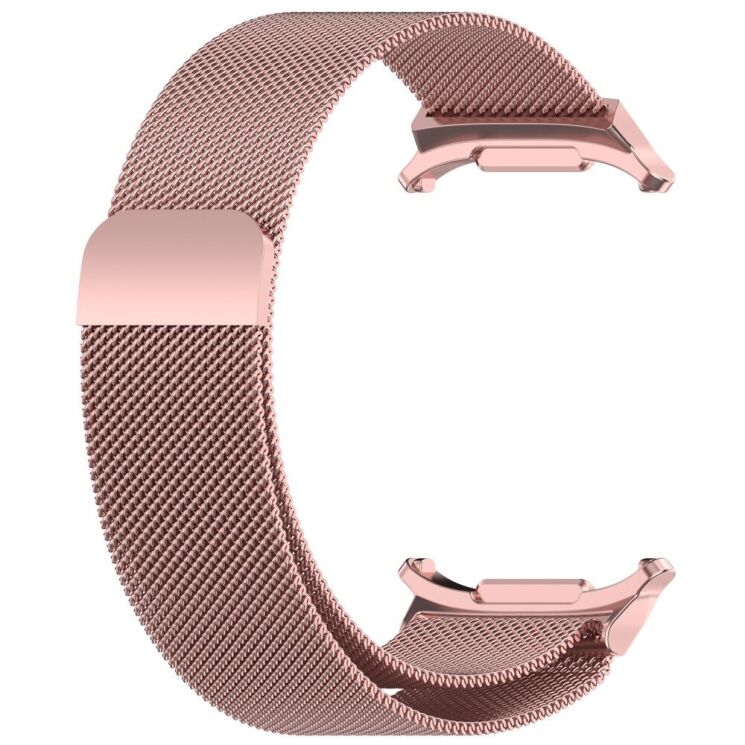 Ремінець Deexe Milanese Stainless Steel для Samsung Galaxy Watch Ultra (47mm) - Rose Pink: фото 3 з 8