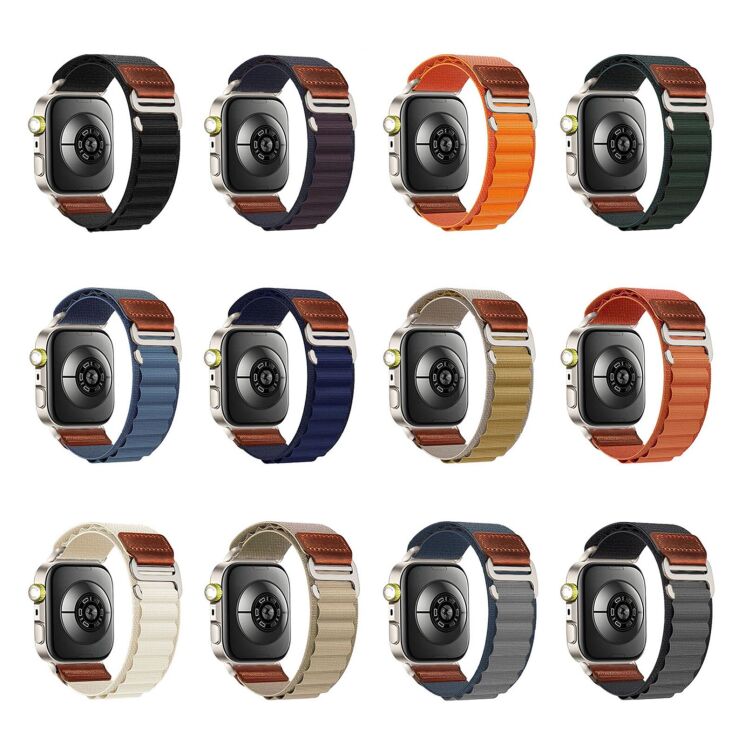 Ремінець Deexe Nylon Leather для Huawei Watch 5 / Fit 5 Pro / Fit 4 / Fit 4 Pro / Fit 3 - Dark Green (423701DG) Ремінець Deexe Nylon Leather для Huawei Watch 5 / Fit 5 Pro / Fit 4 / Fit 4 Pro / Fit 3 - Dark Green: фото 2 з 7
