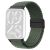 Ремешок Deexe Nylon Loop для Xiaomi Redmi Watch 4 / 5 / Mi Smart Band 8 Pro / Band 9 Pro - Olive Green: фото 1 из 6