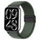Ремешок Deexe Nylon Loop для Xiaomi Redmi Watch 4 / 5 / Mi Smart Band 8 Pro / Band 9 Pro - Olive Green (370310G). Фото 2 из 6