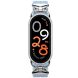 Ремешок Deexe Nylon Woven для Xiaomi Mi Smart Band 8 / Band 9 / Band 10 - Blue (326050L). Фото 4 из 5